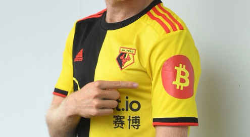 Bitcoin logo to appear on Watford shirts this season